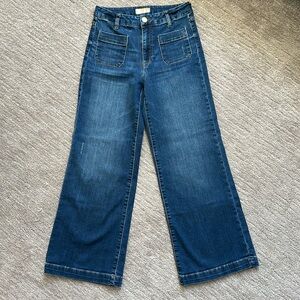 Kut from the Kloth Blue Wide Leg Jeans